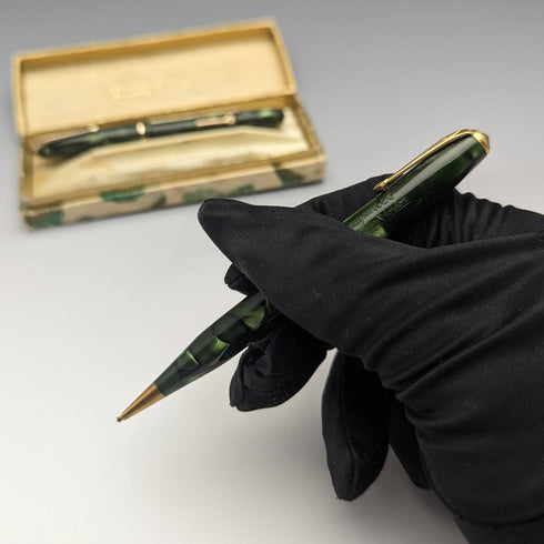 British Vintage Conway Stewart DINKIE550 Fountain Pen No25 Pencil Set BOX